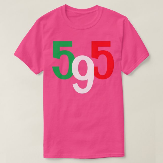 Camiseta Abarth 595 Italiano (Diseño del anverso)