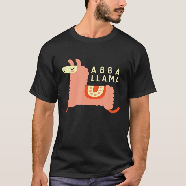 Camiseta Abba Llama (Anverso)