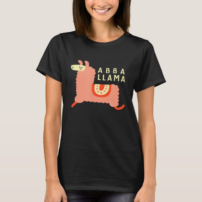 Camiseta Abba Llama (Anverso)