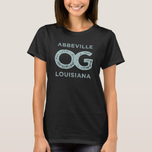Camiseta Abbeville Louisiana Muestra Tu Orgullo De Ciudad N