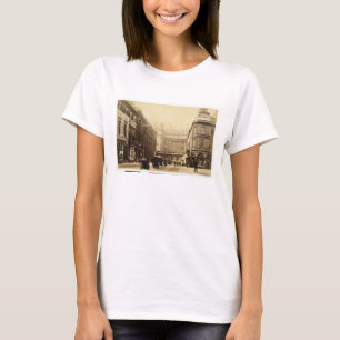 Camiseta Abbey Square and Pump Rooms, Bath, c.1880 (b/w pho