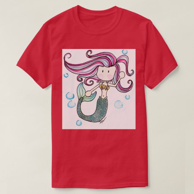 Camiseta Abbi la sirena (Diseño del anverso)