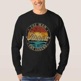 Camiseta ABBOTT El Hombre El Mito El Nombre De La Leyenda