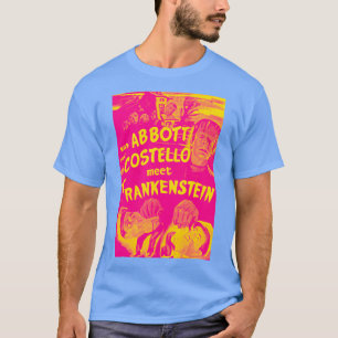 Camiseta Abbott y Costello Meet Variant rosa