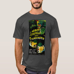 Camiseta Abbott Y Costello Se Encuentran Con El Equipo Clás