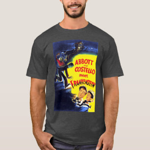 Camiseta Abbott y Costello se encuentran con Poster