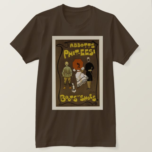 Camiseta Abbotts Phit-Eesi ~ Boots and Shoes (Anverso del diseño)