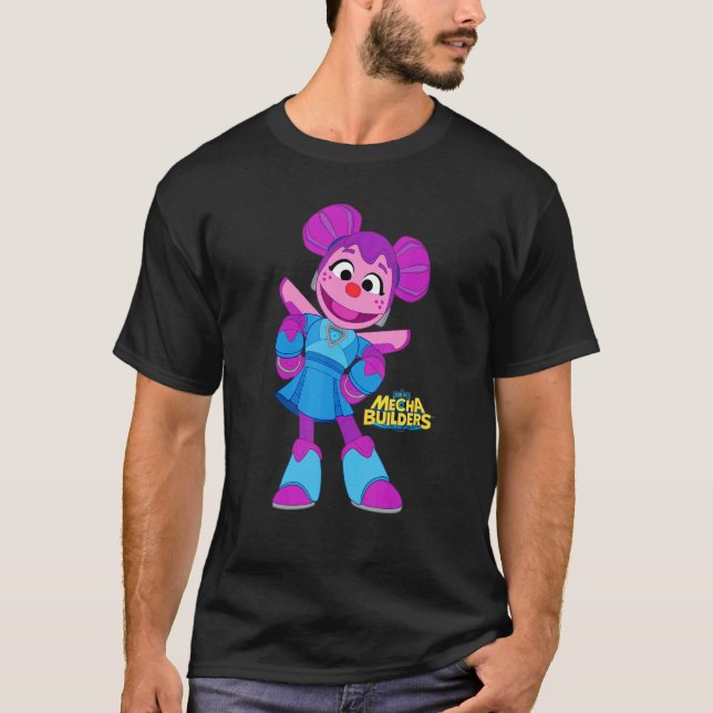 Camiseta Abby Builder de Plaza Sésamo (Anverso)