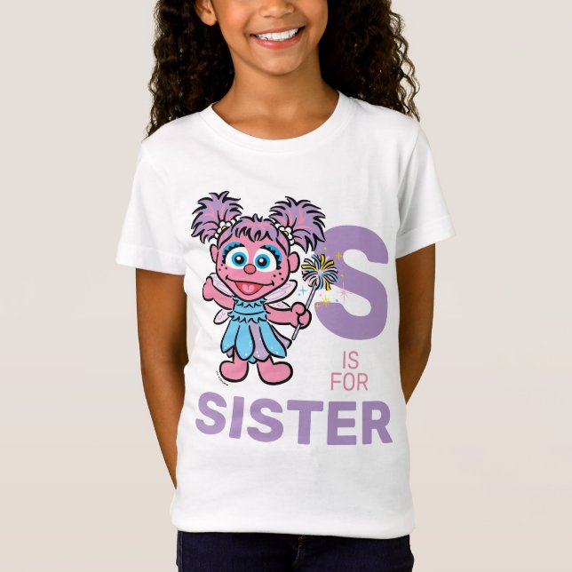 Camiseta Abby Cadabby | S es para Hermana (Anverso)
