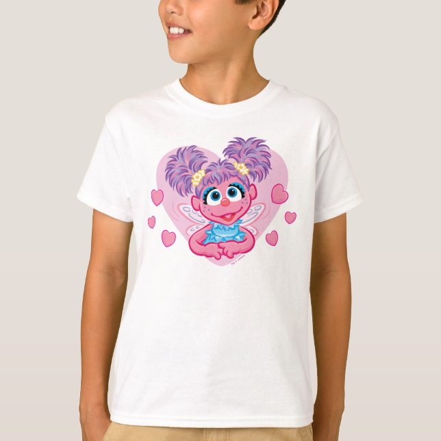 Camiseta Abby Cadabby Valentine Hearts Graphic (Anverso)