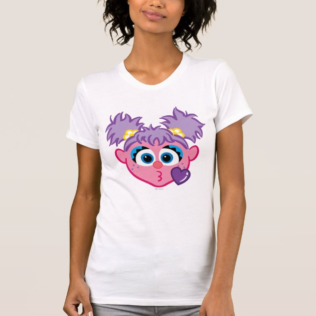 Camiseta Abby Face lanzando un beso (Anverso)