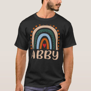 Camiseta Abby Nombre mujer divertida personalizada Abby arc