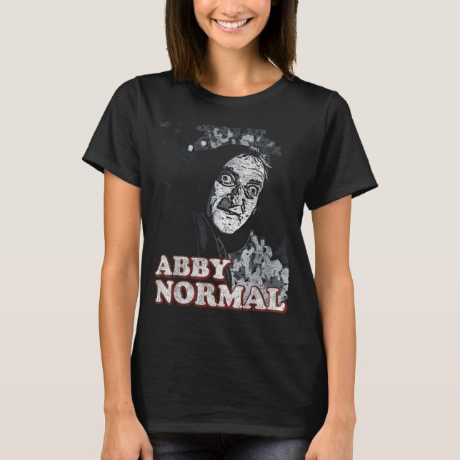 Camiseta Abby Normal Brain Funny Halloween  (Anverso)