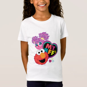 Camiseta Abby y Elmo, las mejores amigas