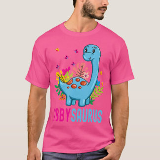 Camiseta Abbysaurus Nombre Personalizado Abby Dino Dinosaur