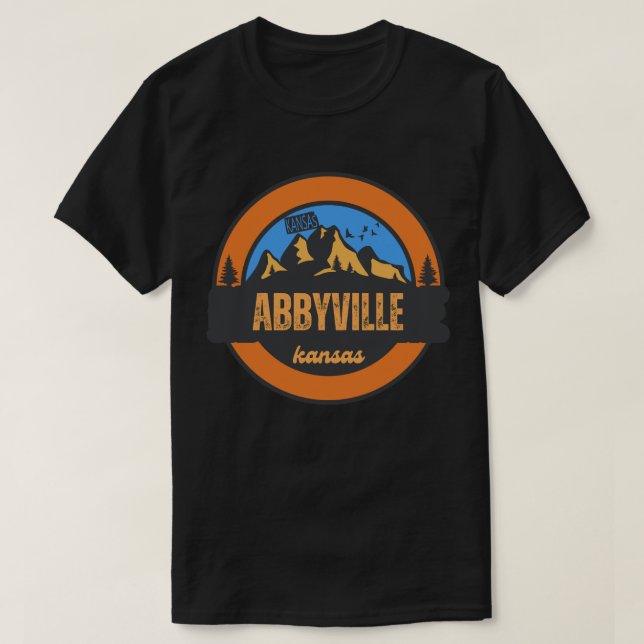 Camiseta Abbyville, Kansas (Diseño del anverso)