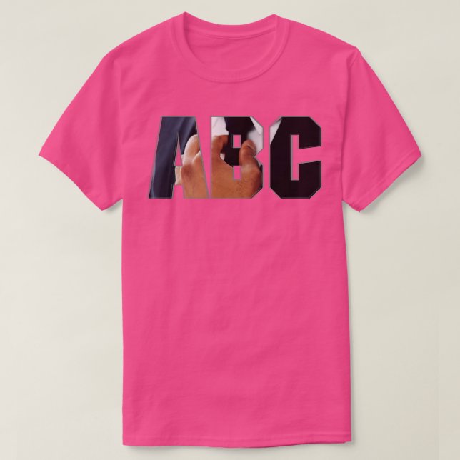 CAMISETA ABC (Diseño del anverso)