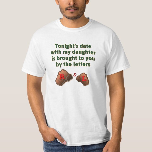 Camiseta ABC de Dating my Daughter (Anverso)