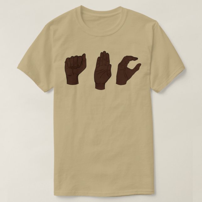 CAMISETA ABC I (Diseño del anverso)