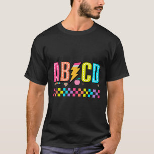Camiseta Abcd De Regreso A La Escuela