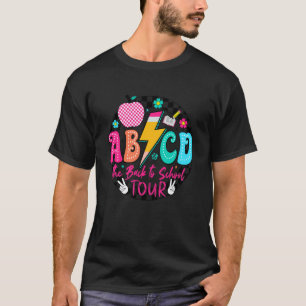Camiseta ABCD La gira del maestro de regreso a clases Bruh