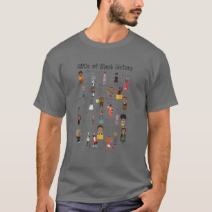 Camiseta Abcs Del Mes De La Historia Negra Regalo De Maestr