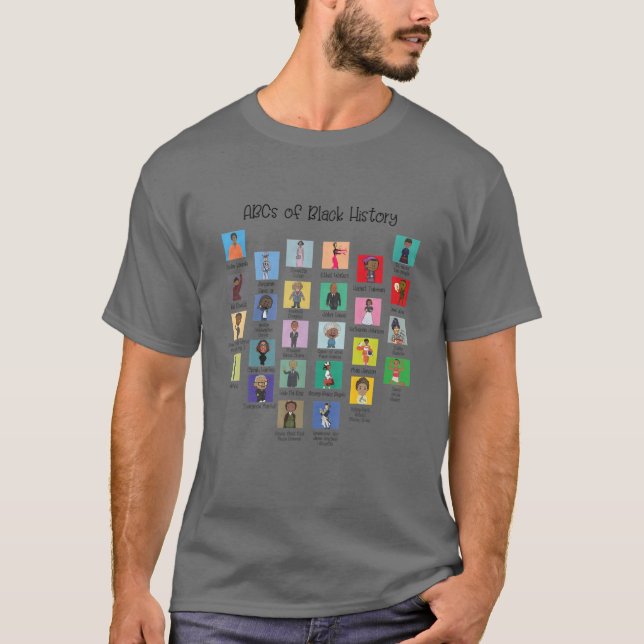 Camiseta Abcs humorísticos De Maestra Del Mes Del Orgullo D (Anverso)