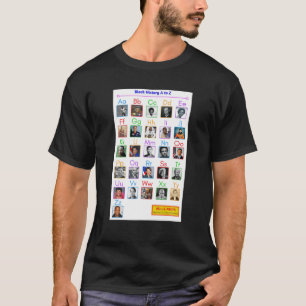 Camiseta Abcs Of Black History Month Pride Women Men Teache