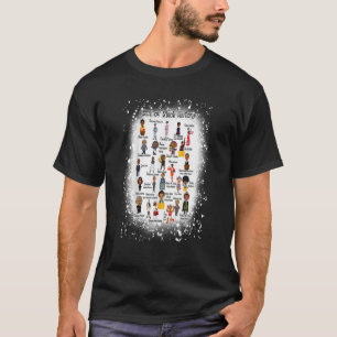 Camiseta Abdominales De La Historia Negra Mes Orgullo Mujer