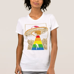Camiseta Abducción de Alien Orgullo Gay Gaylien Lgbt