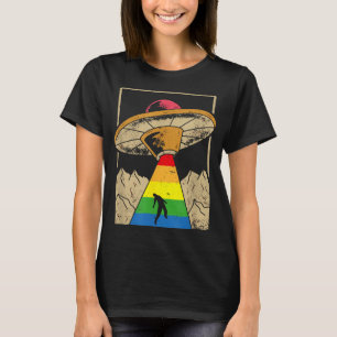Camiseta Abducción de Alien Orgullo Gay Gaylien Lgbt