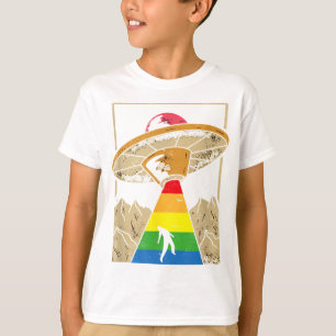 Camiseta Abducción de Alien Orgullo Gay Gaylien Lgbt