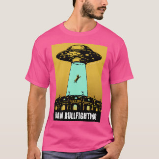 Camiseta Abducción de Alien Ufo Bull
