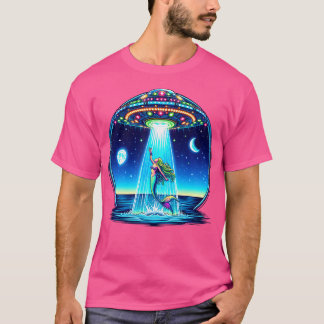 Camiseta Abducción de Sirenas Alivio Invasión Funny Ufo Spa