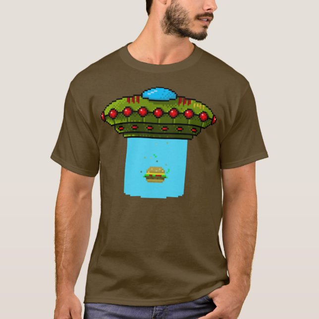 Camiseta Abducción del cheeseburger (Anverso)