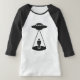 Camiseta Abducción del UFO (Laydown)