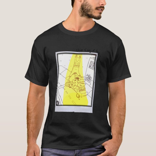 Camiseta Abducción extranjera (Anverso)