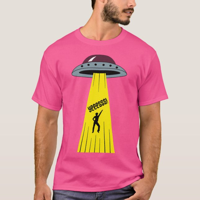 Camiseta Abducción Ufo (Anverso)