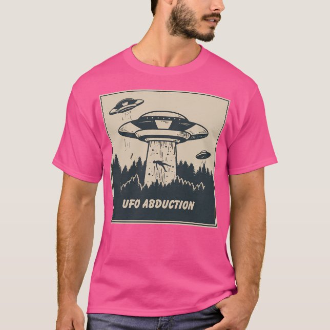 Camiseta Abducción Ufo (Anverso)