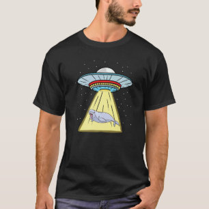 Camiseta Abducción Ufo Ballena Beluga