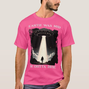 Camiseta Abducción Ufo Vintage