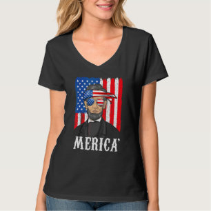 Camiseta Abe Lincoln 4 De Julio Mens 4 De Julio