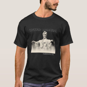Camiseta Abe Lincoln en el Monumento a Washington D C