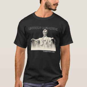 Camiseta Abe Lincoln en el Monumento a Washington D C