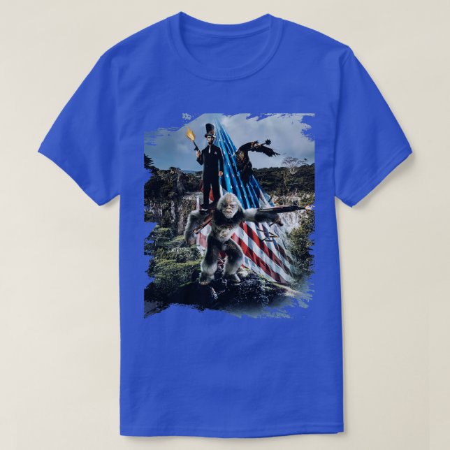 Camiseta Abe Lincoln Riding (Diseño del anverso)