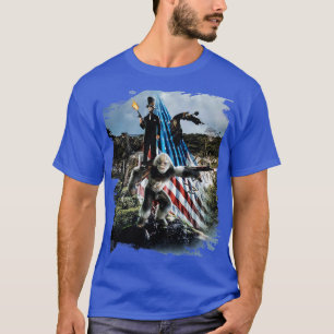 Camiseta Abe Lincoln Riding