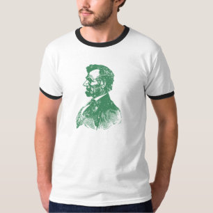Camiseta Abe Lincoln, verde