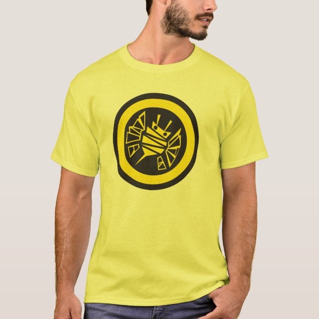 Camiseta abeja-botón (Anverso)