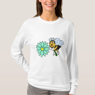 Camiseta Abeja con flor.PNG