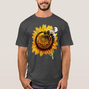 Camiseta abeja con girasol 118